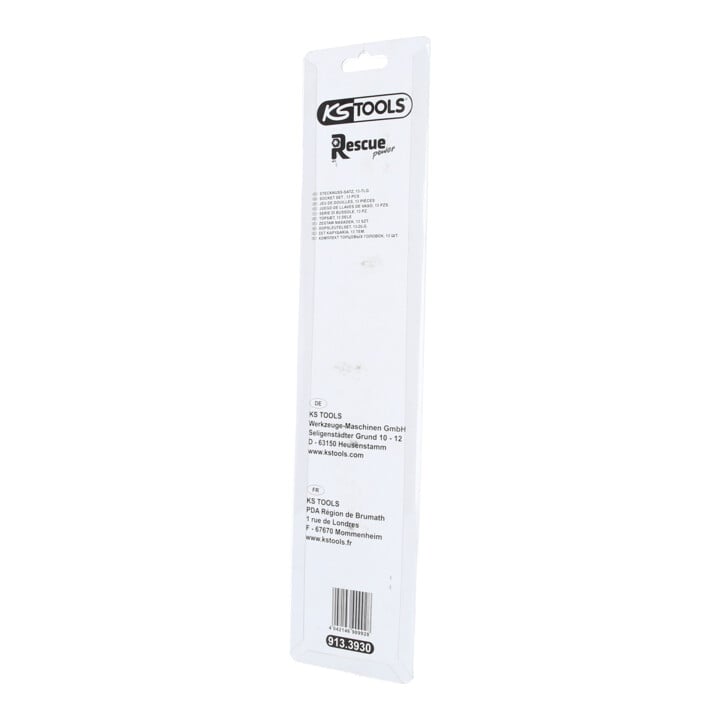 KS Tools 3/8" RESCUEpower Dopsleutelset, 13-dlg, 8-19mm