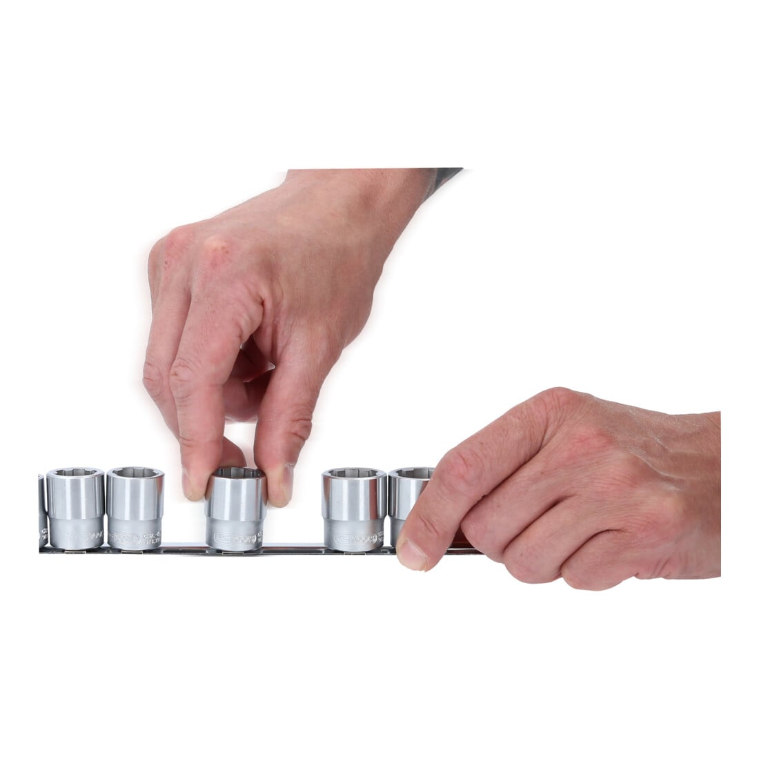 KS Tools 3/8" RESCUEpower Dopsleutelset, 13-dlg, 8-19mm