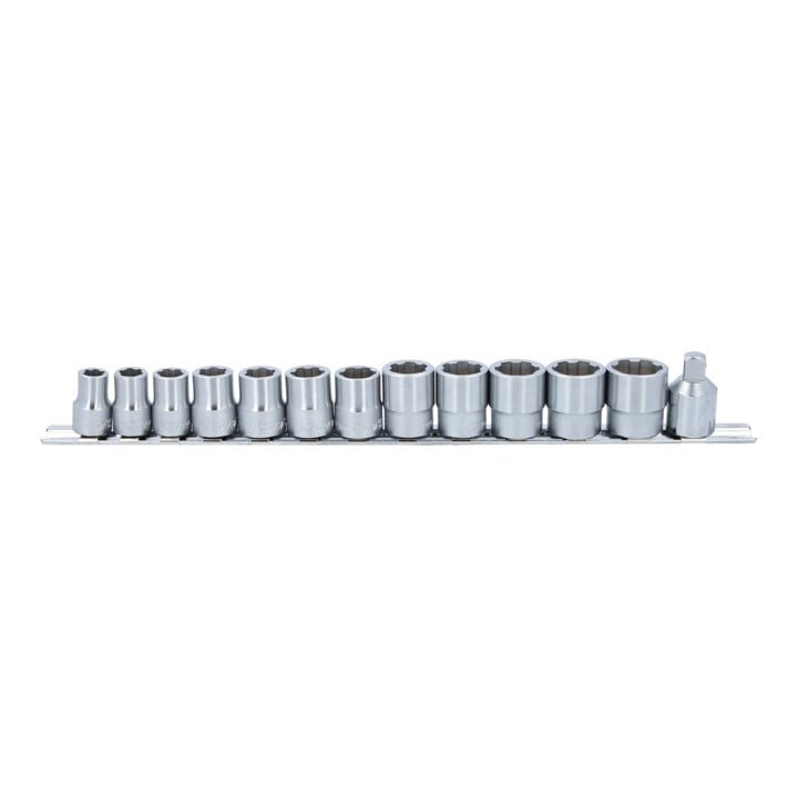 KS Tools 3/8" RESCUEpower Stecknuss-Satz, 13-tlg 8-19mm