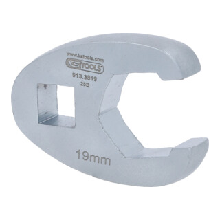 KS Tools 3/8" Sechskant-Einsteck-Maulschlüssel, 19mm