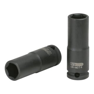 KS Tools 3/8" Sechskant-Kraft-Stecknuss, lang, 6mm