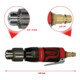 KS Tools 3/8" SlimPOWER mini-perceuse à tige à air comprimé, 7 000 tr/min
