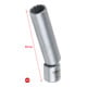 KS Tools 3/8" Spezial-Zündkerzen-Stecknuss für BMW mit Gelenk, 14mm