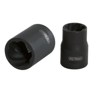 KS Tools 3/8" Spiral-Profil-Kraft-Stecknuss, 13mm