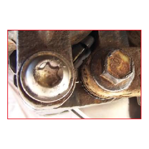 KS Tools 3/8" Stecknuss für TX-Schrauben an der Bremsscheibe