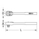KS Tools 3/8" TITANplus Umschaltknarre, 30 Zahn