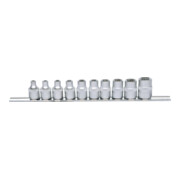 KS Tools 3/8" TX-E Stecknuss-Satz, 10-teilig, E5-E18-3