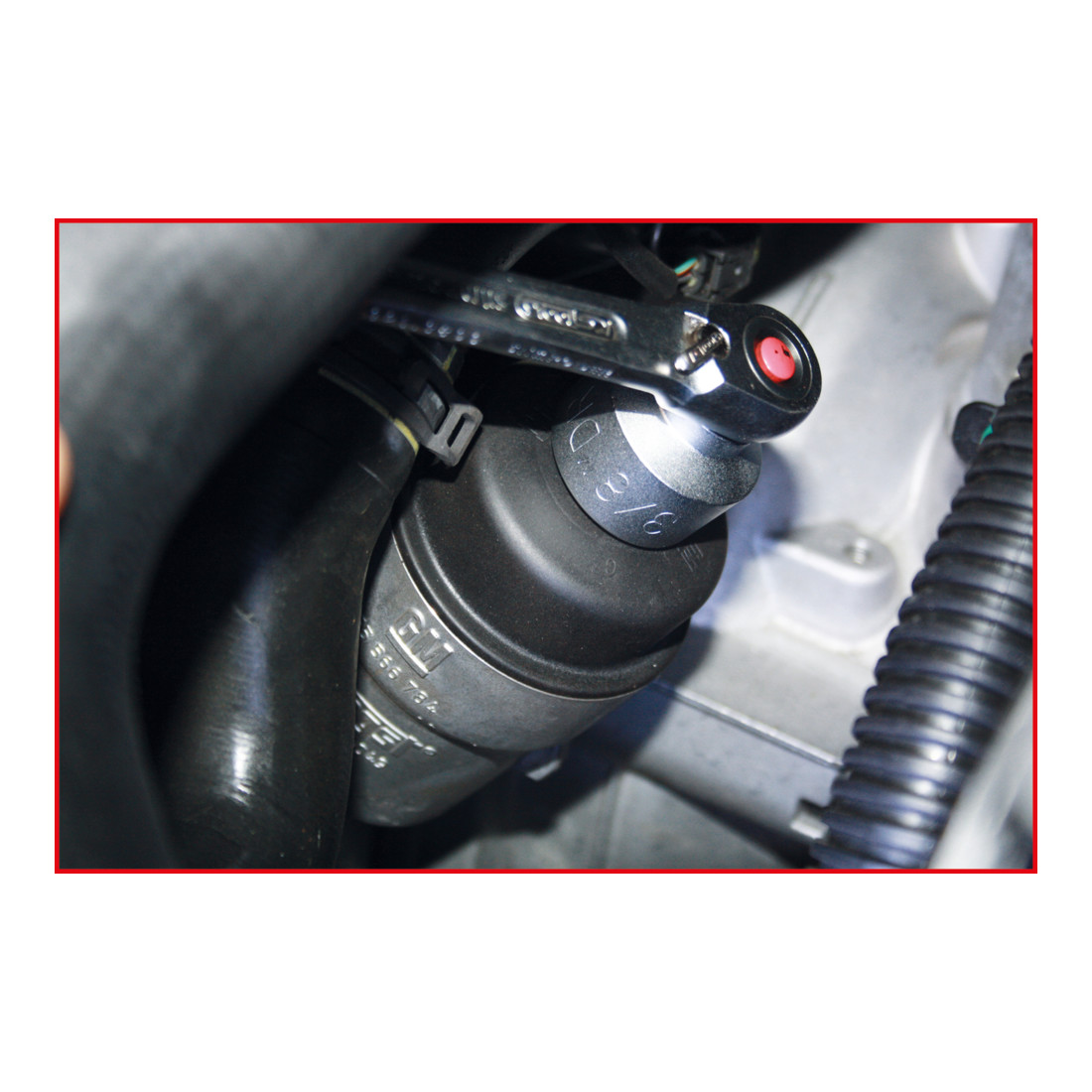 KS Tools 3/8" universele oliefilter sleutel