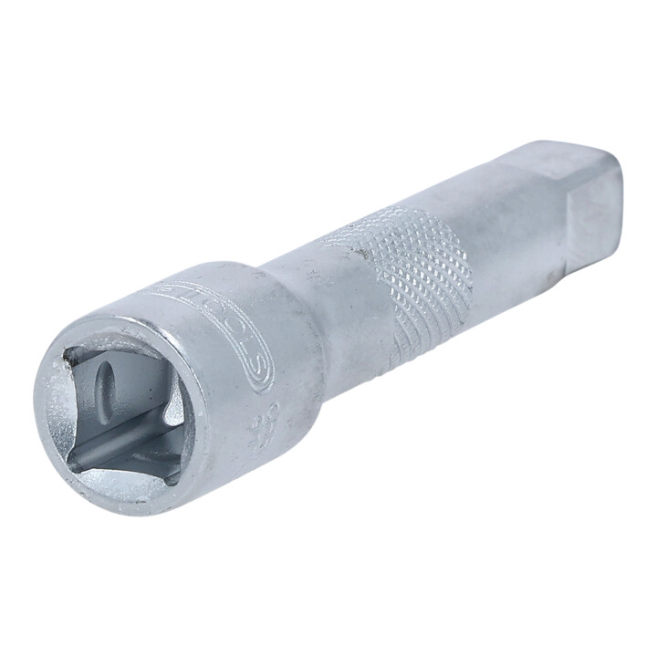 KS Tools 3/8" verlenging met kartel, 75 mm