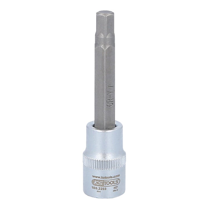 KS Tools 3/8 Zoll Bit-Stecknuss für Innensechskant-Schrauben am Bremssattel