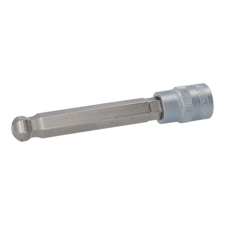 KS Tools 3/8 Zoll Bit-Stecknuss Innensechskant mit Kugelkopf, lang, 11 mm