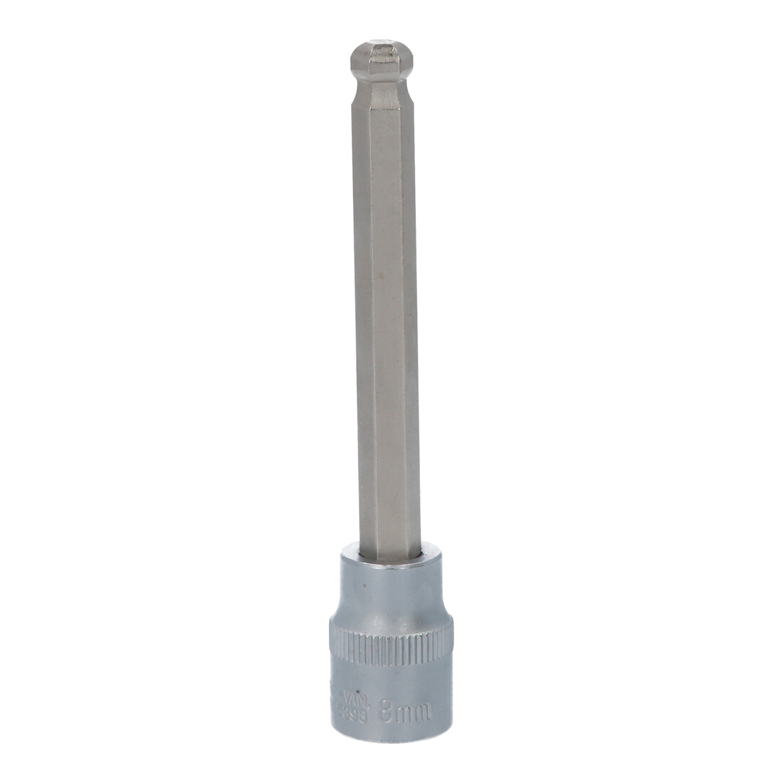 KS Tools 3/8 Zoll Bit-Stecknuss Innensechskant mit Kugelkopf, lang