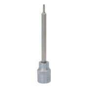 KS Tools 3/8 Zoll Bit-Stecknuss TX mit Stirnlochbohrung, lang