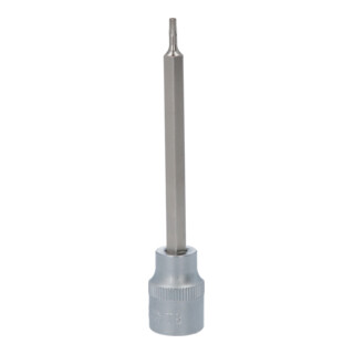 KS Tools 3/8 Zoll Bit-Stecknuss TX mit Stirnlochbohrung, lang