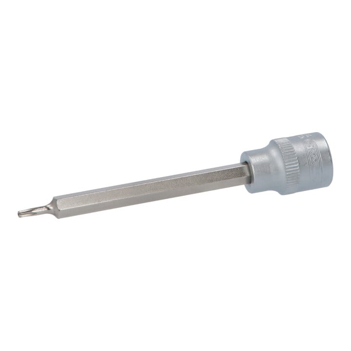 KS Tools 3/8 Zoll Bit-Stecknuss TX mit Stirnlochbohrung, lang, TB8