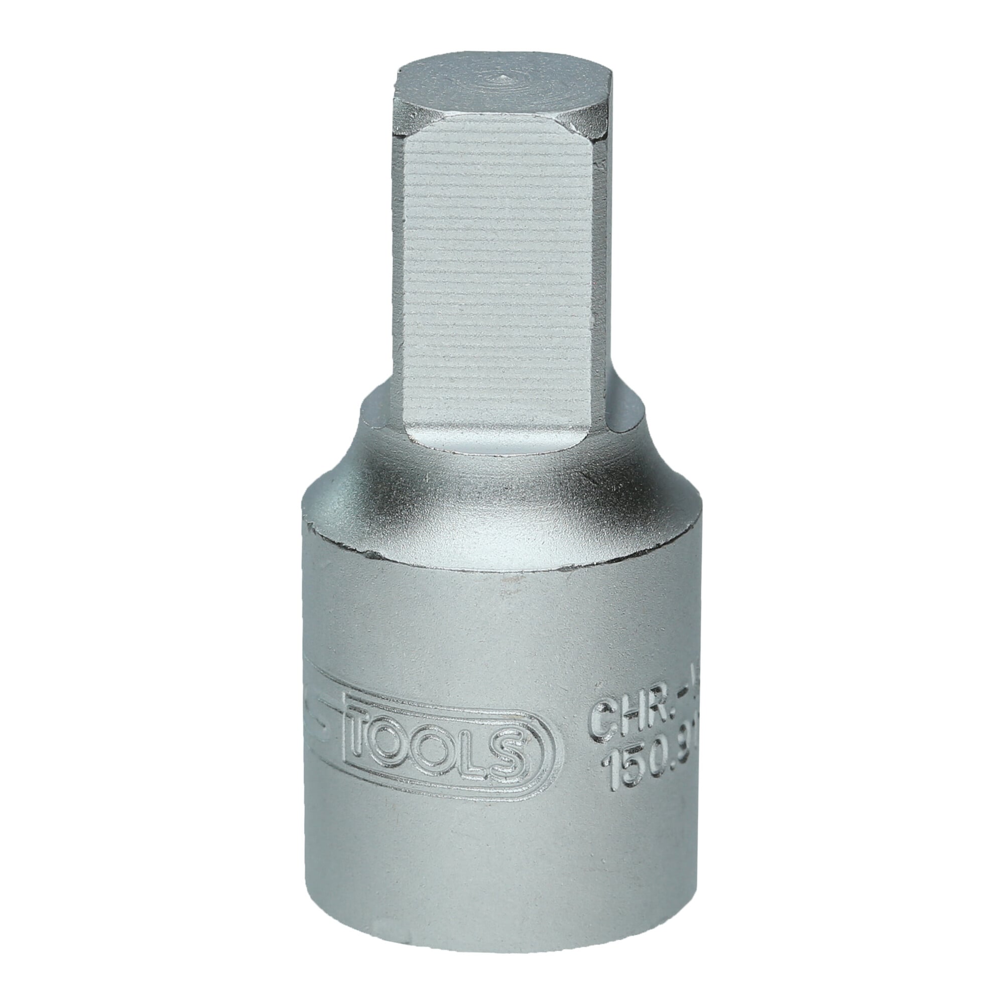 KS Tools 3/8 Zoll Öldienst-Bit-Stecknuss für Innenvierkant-Schrauben, 10 mm