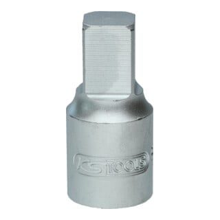 KS Tools 3/8 Zoll Öldienst-Bit-Stecknuss für Innenvierkant-Schrauben, 11 mm