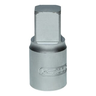 KS Tools 3/8 Öldienst-Bit-Stecknuss für Innenvierkant-Schrauben