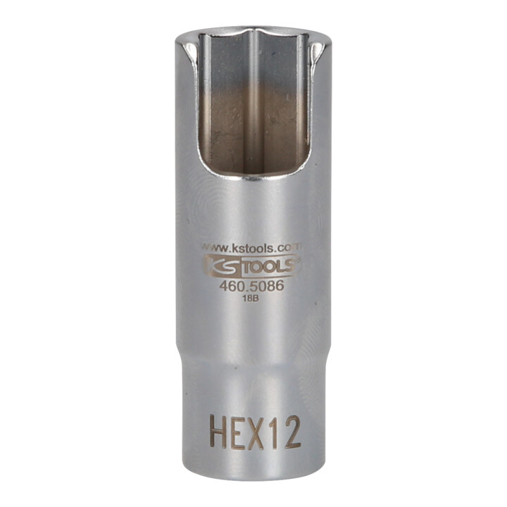 KS Tools 3/8 Zoll Spezial-Winkel-Rohrverbinder-Stecknuss, 12 mm