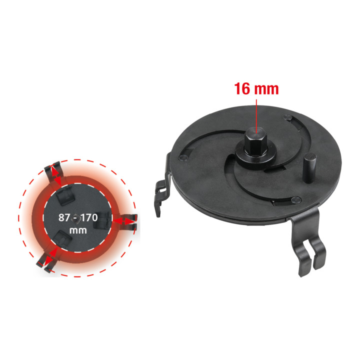KS Tools 3-Arm Universal-Tankgeberschlüssel