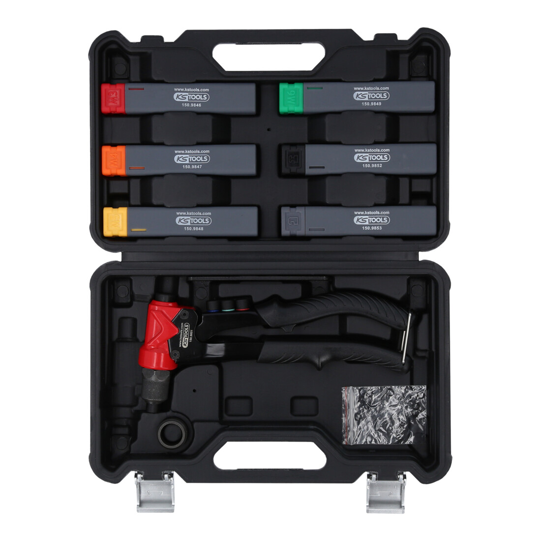 KS Tools 3-in-1 handblindklinktang, 12-dlg