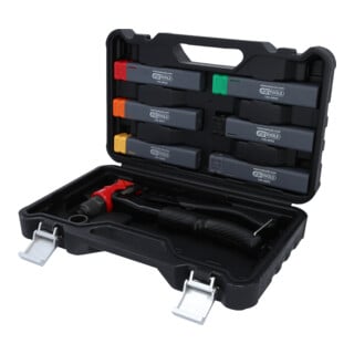 KS Tools 3 in 1 Handnietzangen-Satz, 12-tlg