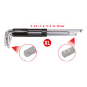 KS Tools 3 in 1 Innen6kant-Winkelstiftschlüssel-Satz,8-teilig XL, Kugelkopf-3