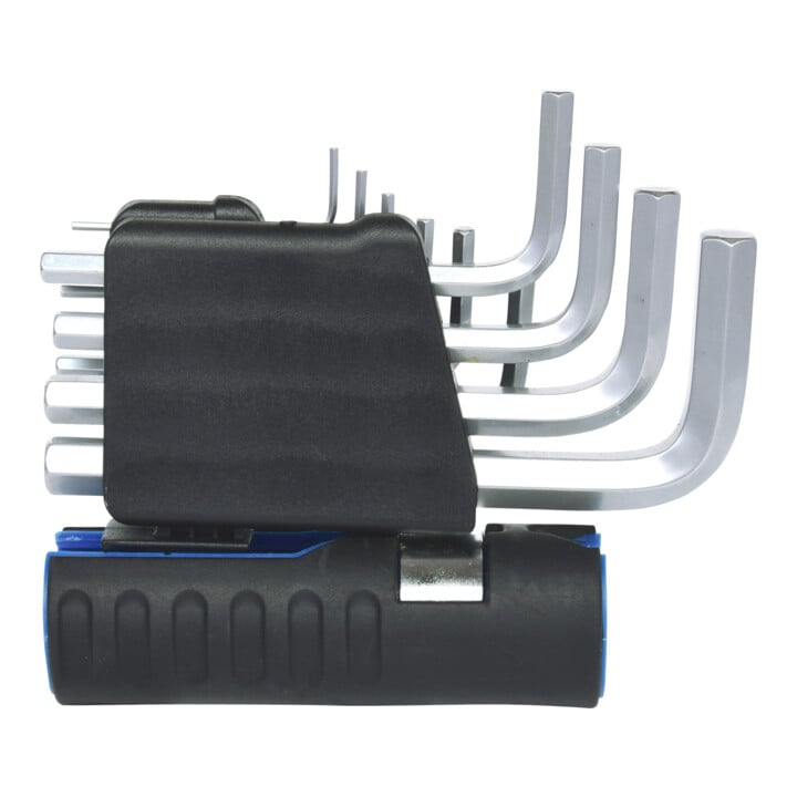 KS Tools 3 in 1 inwendige zeskant dopsleutelset, 10-delig kort, inch