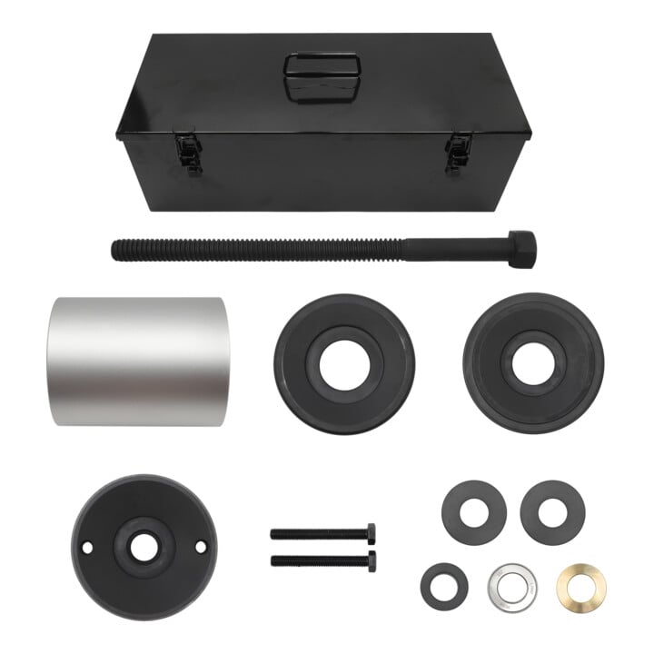 KS Tools 3D-Buchsen-Werkzeug-Satz für SAF-Achsen, Mercedes DCA- und HT-Achsen, 12-tlg.
