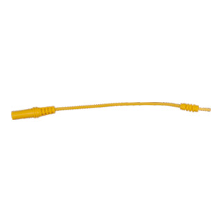 KS Tools 4,0 mm Eingangsbuchse auf 0,8 mm Prüfadapterbuchse flach (gelb)