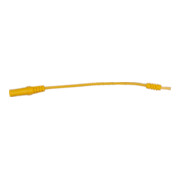 KS Tools 4,0 mm Eingangsbuchse auf 0,8 mm Prüfadapterbuchse flach (gelb)-1