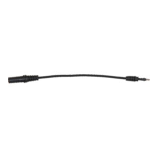 KS Tools 4,0 mm Eingangsbuchse auf 1,5 mm Prüfadapterstecker rund (schwarz)