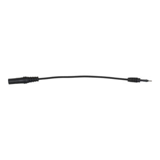 KS Tools 4,0 mm Eingangsbuchse auf 1,5 mm Prüfadapterstecker rund (schwarz)