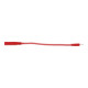 KS Tools 4,0 mm Eingangsbuchse auf 2,0 mm Prüfadapterstecker flach (rot)