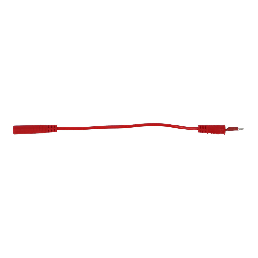 KS Tools 4,0 mm Eingangsbuchse auf 2,0 mm Prüfadapterstecker rund (schwarz)
