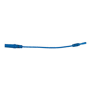 KS Tools 4,0 mm Eingangsbuchse auf 2,5 mm Prüfadapterbuchse flach (blau)-1