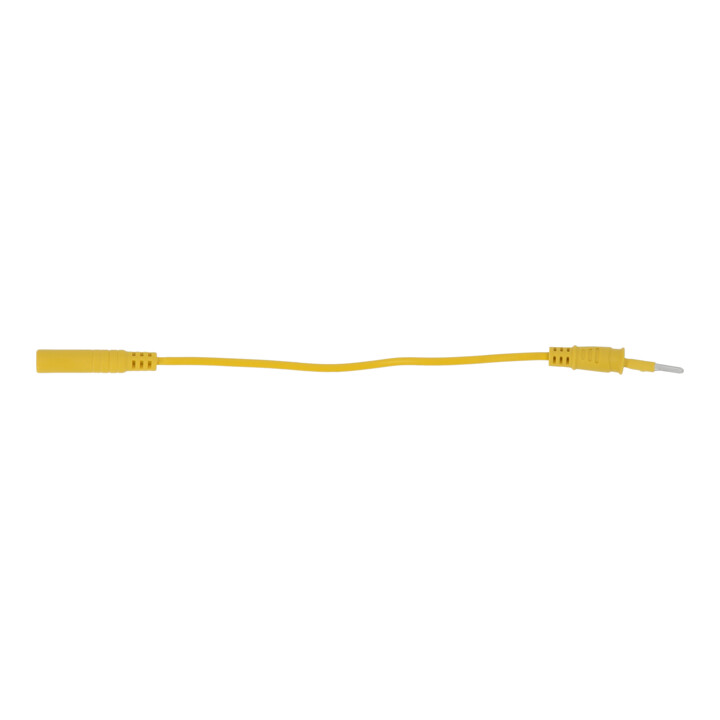 KS Tools 4,0 mm Eingangsbuchse auf 2,5 mm Prüfadapterstecker flach (blau)