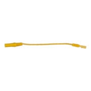 KS Tools 4,0 mm Eingangsbuchse auf 3,0 mm Prüfadapterbuchse flach (gelb)-1