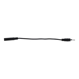 KS Tools 4,0 mm Eingangsbuchse auf 3,5 mm Prüfadapterstecker rund (schwarz)