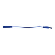 KS Tools 4,0 mm Eingangsbuchse auf 4,0 mm Prüfadapterbuchse rund (blau)-1