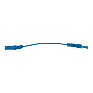 KS Tools 4,0 mm Eingangsbuchse auf 4,0 mm Prüfadapterbuchse rund (blau)