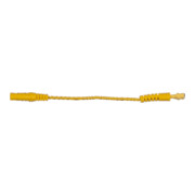 KS Tools 4,0 mm Eingangsbuchse auf 5,0 mm Prüfadapterbuchse flach (gelb)-1