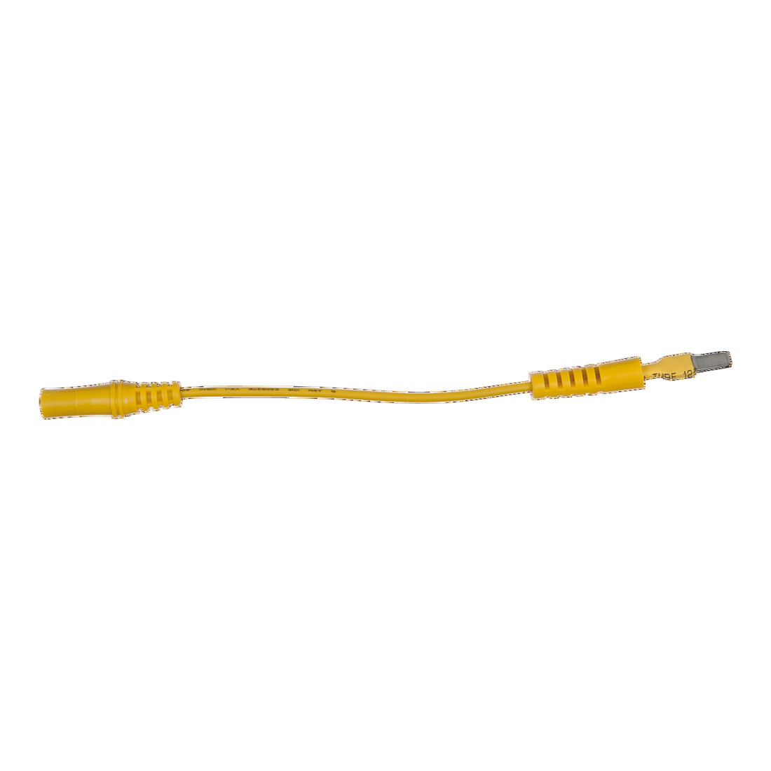 KS Tools 4,0 mm Eingangsbuchse auf 5,0 mm Prüfadapterstecker flach (gelb)