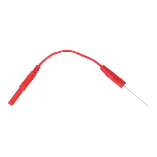KS Tools 4,0 mm Eingangsbuchse auf nadelförmige Prüfspitze, rot