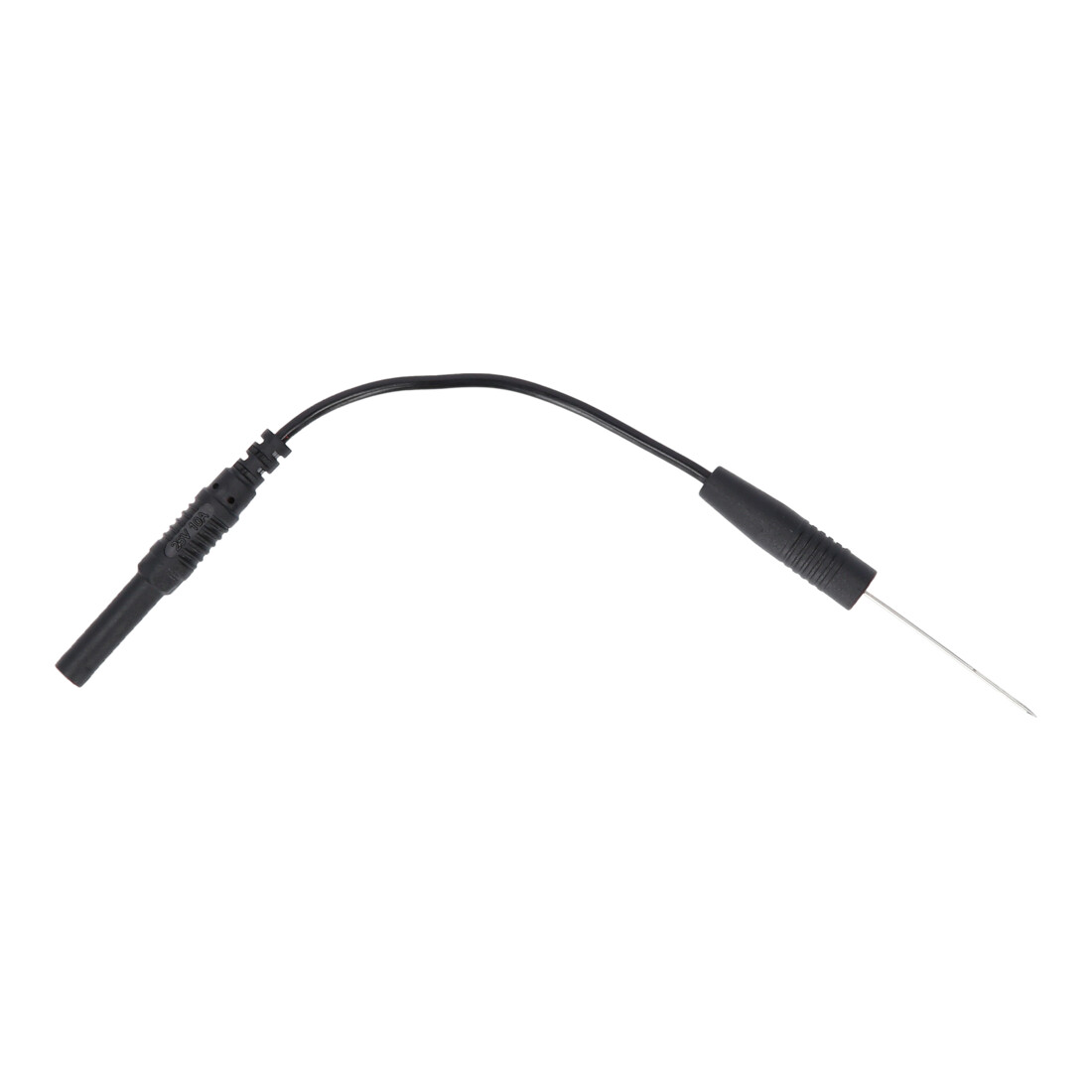 KS Tools 4,0 mm Eingangsbuchse auf nadelförmige Prüfspitze, schwarz