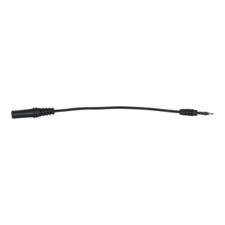 KS Tools 4,0 mm ingangscontactdoos naar 1,5 mm testadapterstekker rond (zwart)