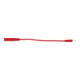 KS Tools 4,0 mm ingangscontactdoos naar 2,0 mm testadapterstekker plat (rood)