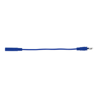 KS Tools 4.0 mm ingangscontactdoos naar 4.0 mm test adapterstekker rond (blauw)