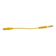 KS Tools 4,0 mm ingangscontactdoos naar 5,0 mm testadapterstekker plat (geel)