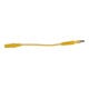 KS Tools 4,0 mm ingangscontactdoos naar 5,0 mm testadapterstekker plat (geel)